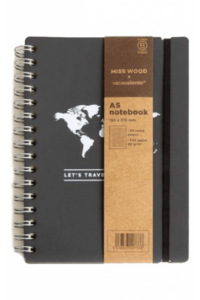 Bilježnica A5 siva MW & VCV