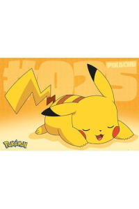 Pokemon - Pikachu Asleep - Poster (91.5X61)