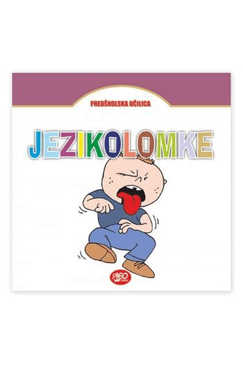 Knjiga Predškolska učilica - Jezikolomke - naslovnica