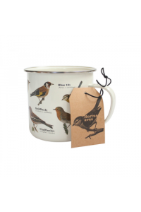 Garden Birds Enamel Mug