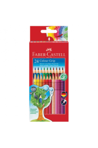 Boje drvene  24boje Grip 2001 Faber Castell 112424 ~ 1/3/60