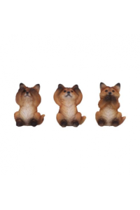 Nemesis Now Three Wise Foxes 8,5cm