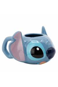 Stor Taza Ceramica 3D 375 ml En Caja Regalo Stitch