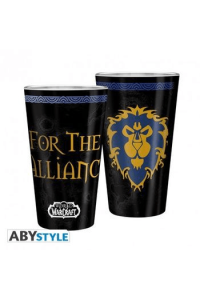 World Of Warcraft - Large Glass - 400Ml - Alliance - Box
