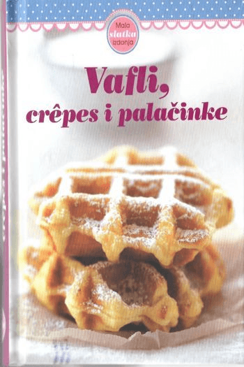 Knjiga Vafli, crêpes i palačinke - naslovnica