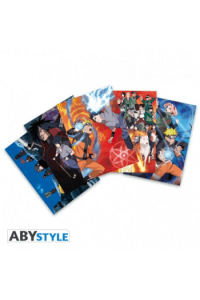 Naruto Shippuden - Postcards - Set 1  (14,8X10,5)