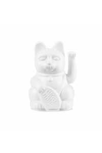 Lucky Cat Mini - White - waving cat