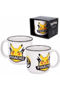 Stor Young Adult Ceramic Breakfast Mug 14 Oz In Gift Box Pokemon Pikachu