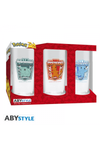 Pokemon - 3 Glass Set