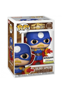 Funko Pop: Marvel - Infinity Warps - Soldier Supreme (Glow) (Exc.)