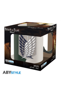 ATTACK ON TITAN - Mug - 460 ml - Emblem S4 - cardboard box