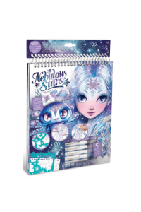 Kreativni blok za crtanje s metalnom folijom Iceana