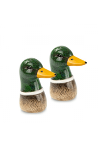 Spicy Ducks  Salt and Pepper Shaker  green approx. 7,5 x 4,5 x 9 cm  Dolomite