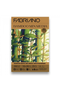 Blok Fabriano Bamboo 18x26 280g 25L ljepljeni top side 19100727