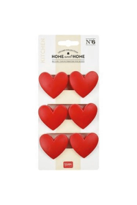 Klip za vrecice srce *4