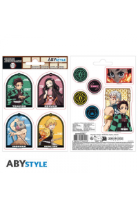 Demon Slayer - Stickers -16X11cm - 2 Sheets - Entertainment District