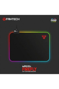Podloga za miš Fantech 350x250x4mm Firefly RGB MPR351S crni