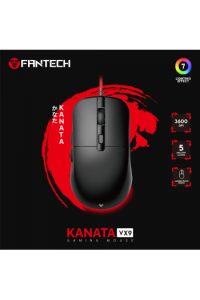 Miš gaming žični Fantech 3600 DPI Kanata VX9 crni