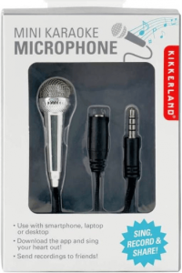 Mini Karaoke Microphone /silver