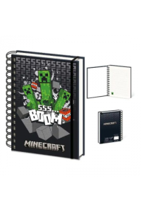 Pyramid Minecraft (Boom) A5 3D Lencitular Notebook