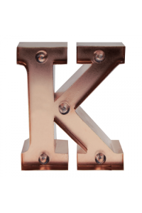 Mini lampica slovo K