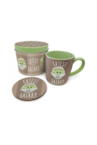 Pyramid Star Wars: The Mandalorian (Cutest In The Galaxy) Mug Tin Set
