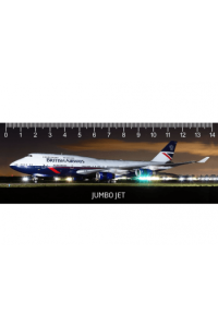Jumbo Jet Deep 3D Ravnalo