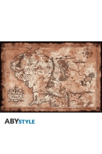 The Lord of the Rings Poster Map (98x68cm)