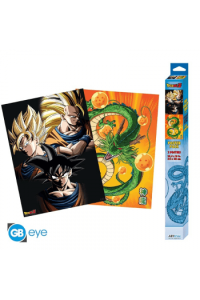 Dragon Ball - Set 2 Chibi Posters - Goku & Shenron (52X38)  X4