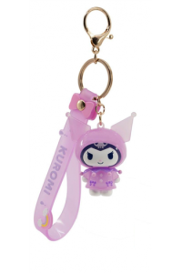 YuMe Hello Kitty Keychain & Strap Raincoat Series Kuromi