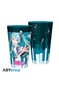 Hatsune Miku - Large Glass - 400ml - Musical City - Box