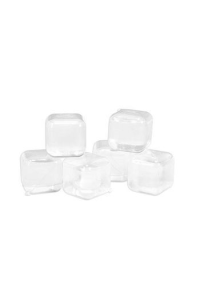 Clear Reusable Ice Cubes S/30