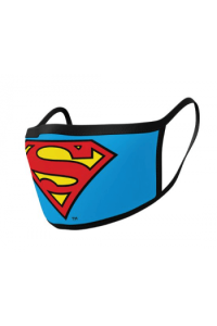 Pyramid Superman (Logo) Face Mask 2 Pack