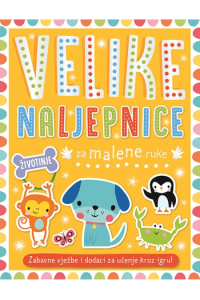 Velike naljepnice za male ruke: Životinje