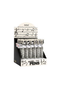 Kemijska olovka iTotal piši briši Music sortirano XL2177D 36/1