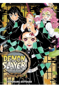 Demon Slayer: Kimetsu no Yaiba: The Official Coloring Book 3