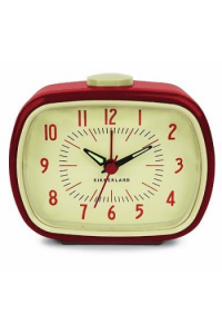 Retro Alarm Clock Red