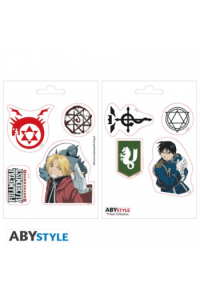 Fullmetal Alchemist - Stickers - 16X11cm  2 Sheets - Alchemists