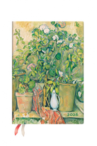 Planer dnevni 2026 13x18cm - midi s gumicom Cezannes Terracota Paperblanks