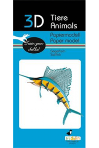 3D paper model - Sailfish