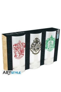 HARRY POTTER - 3 glasses set