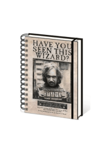 Pyramid Harry Potter (Wanted Sirius Black) A5 Notebook
