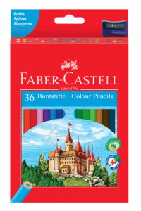 Boje drvene  36boja Faber Castell 120136 blister ~ 1/4/32