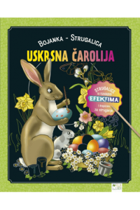 Uskrsna čarolija – bojanka strugalica