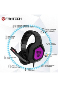 Slušalice žične gaming Fantech 3.5mm + mikrofon OMNI MH83 crne