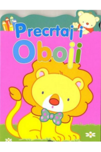 Precrtaj i oboji - lav