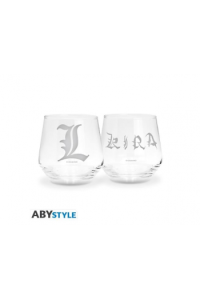 Death Note - 2 Glass Set Kira & L Europe