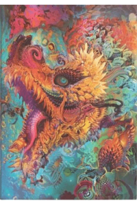 Notes 13*18 cm-midi crte 72L s gumicom Humming Dragon Paperblanks