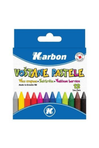Pastele voštane KARBON 1/12 P180