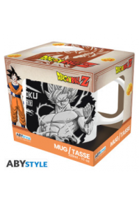 DRAGON BALL - Mug - 320 ml - DBZ/ Goku B&W- subli - with box
